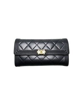 Chanel Body GD Leather Bifold Wallet